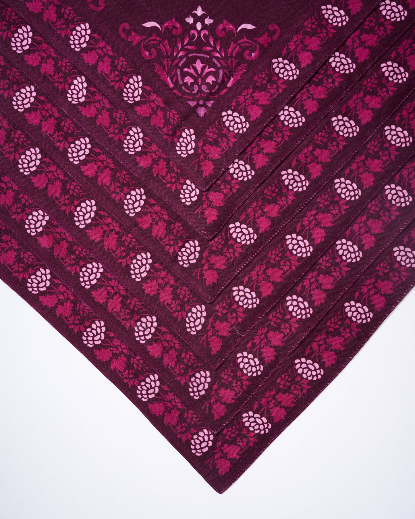Table mats inspired by wall murals (set of 6)