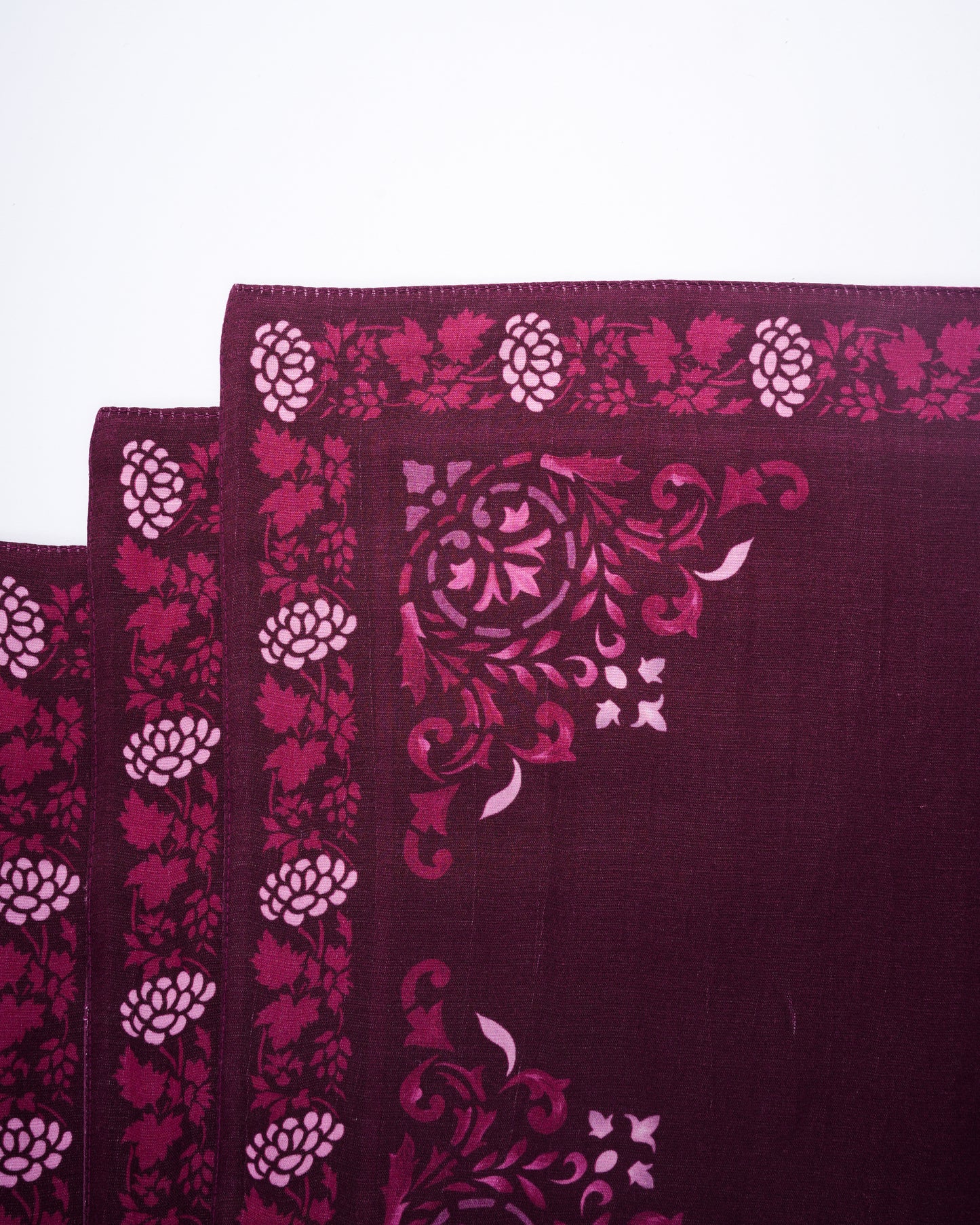 Table mats inspired by wall murals (set of 6)