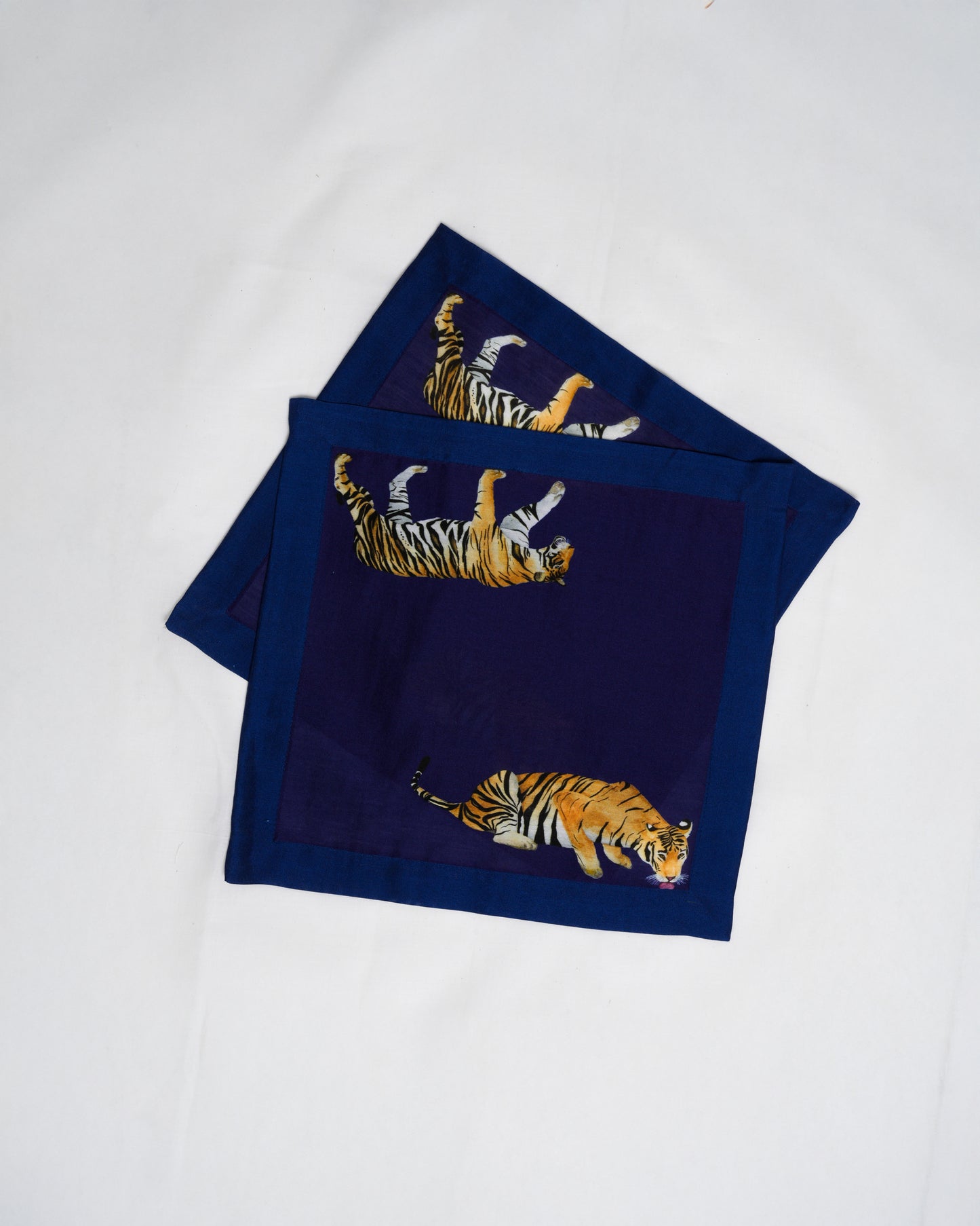 Tiger cocktail napkins (set of 6)