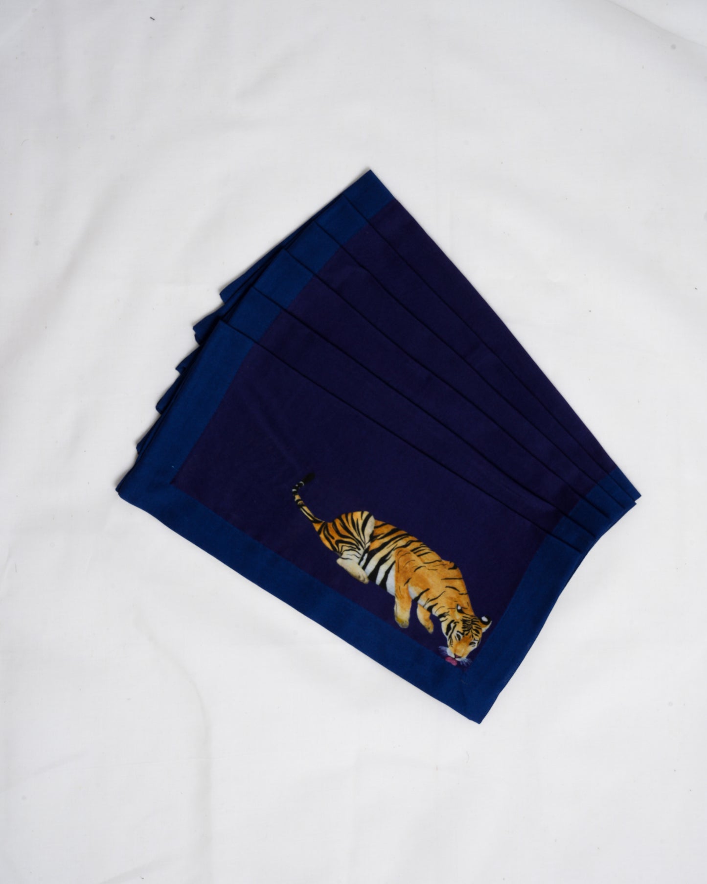 Tiger cocktail napkins (set of 6)