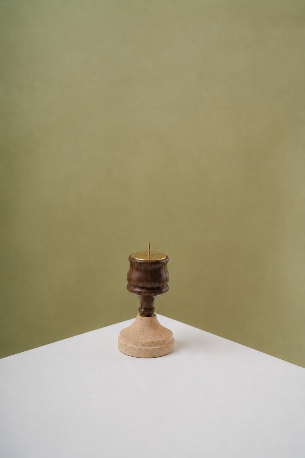 Sandstone Candle Stand Big