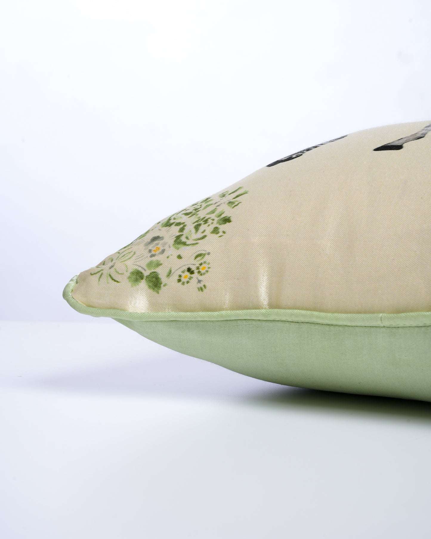 Wall mural inspired Zebra cushion cover
