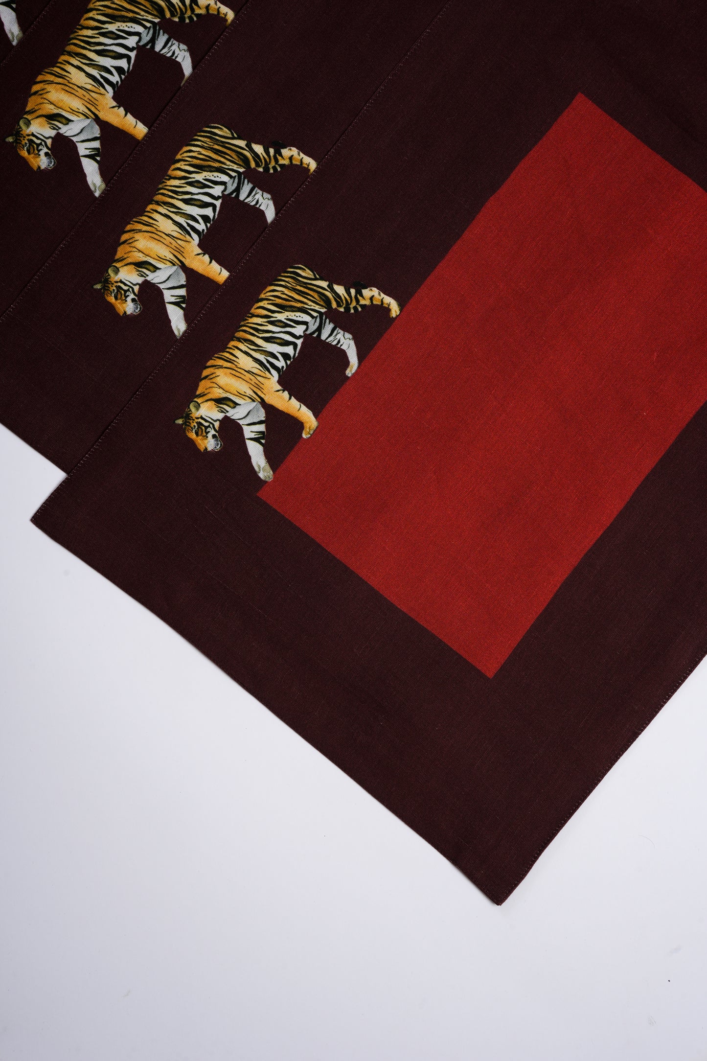 Colour block table mats (set of 6)