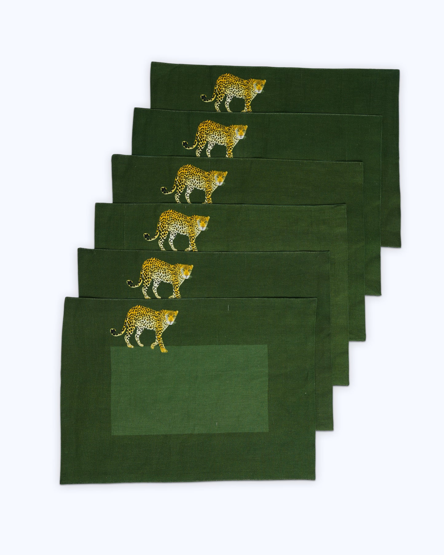 Colour block table mats (set of 6)