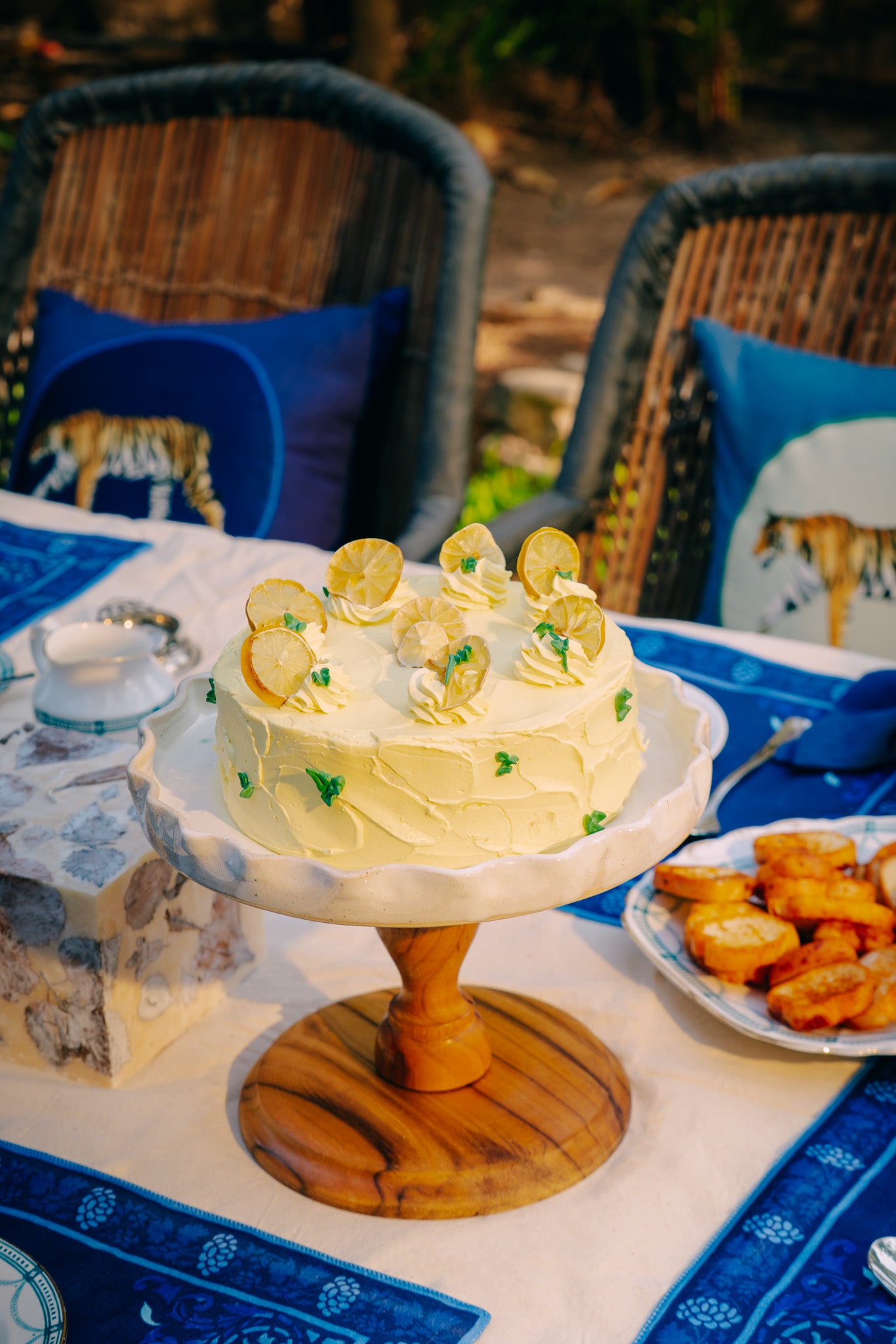 Single desert platter