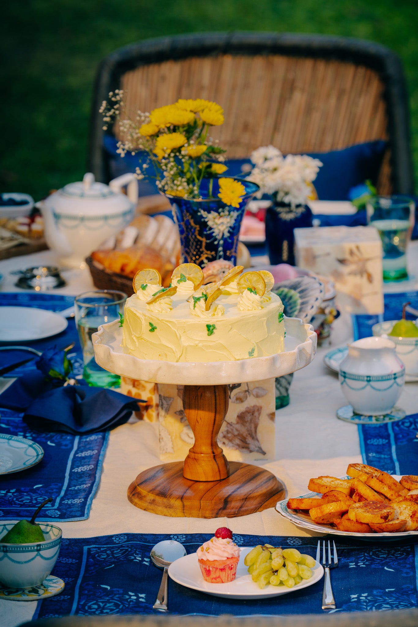 Single desert platter