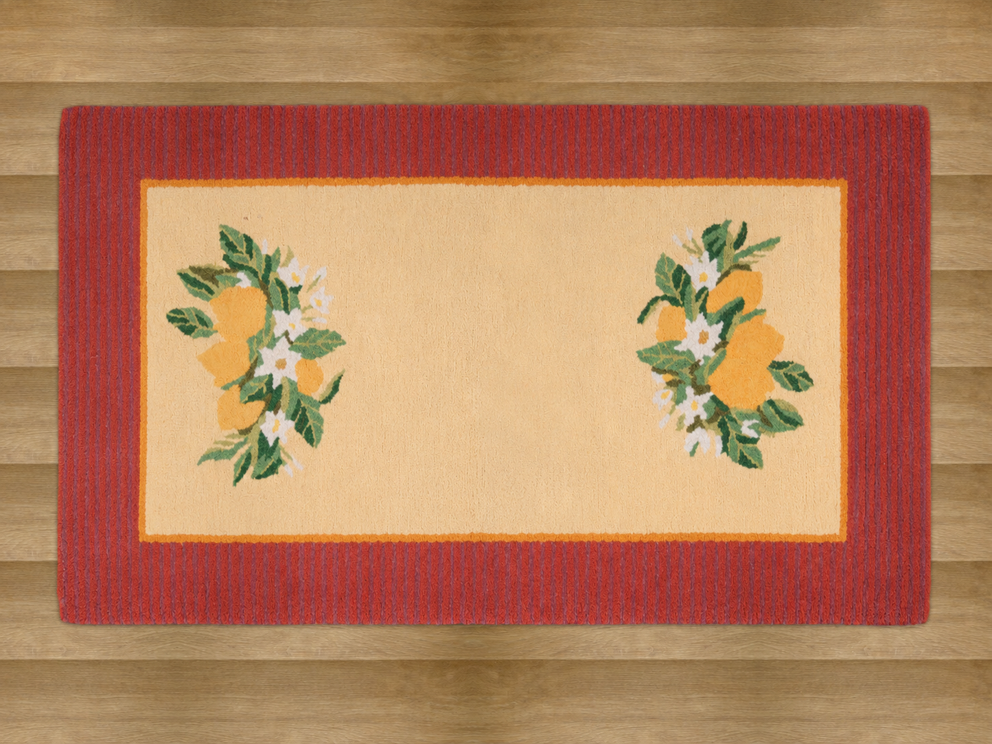 Hand Tufted Citrus Wool Rug