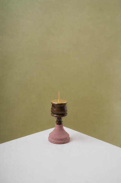 Sandstone Candle Stand Big