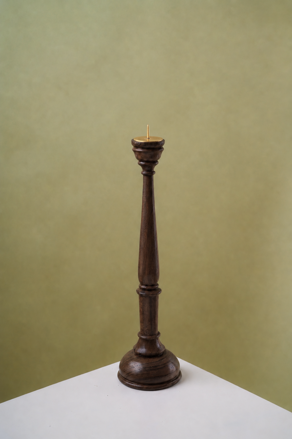 Teak wood Candle stand