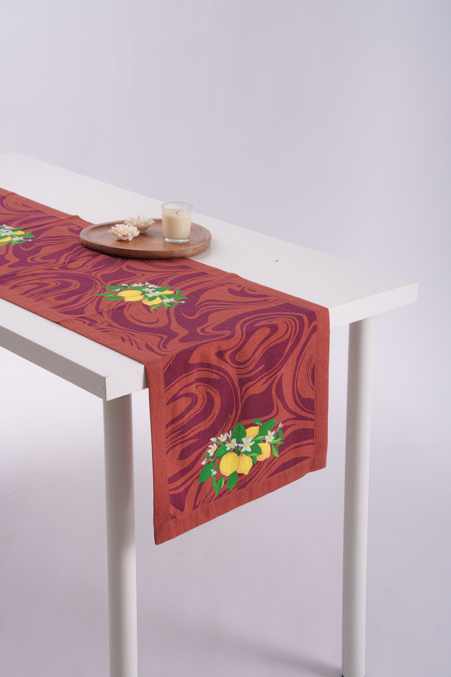 Floral Prints on Waves Runner