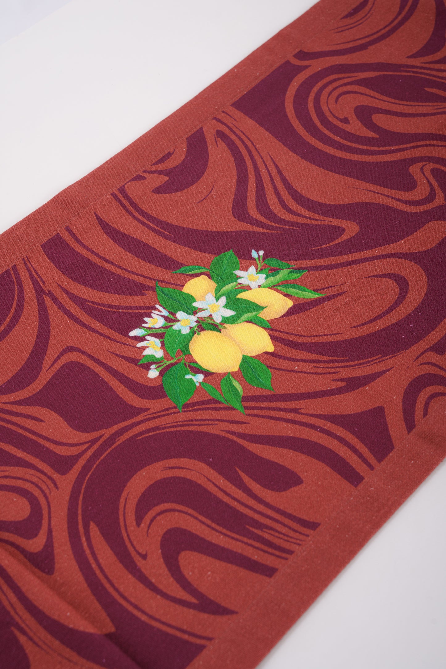 Floral Prints on Waves Runner
