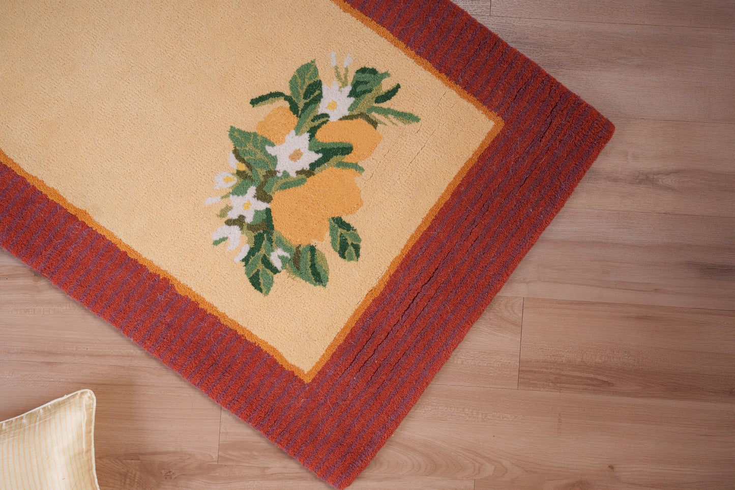 Hand Tufted Citrus Wool Rug