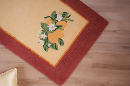 Hand Tufted Citrus Wool Rug