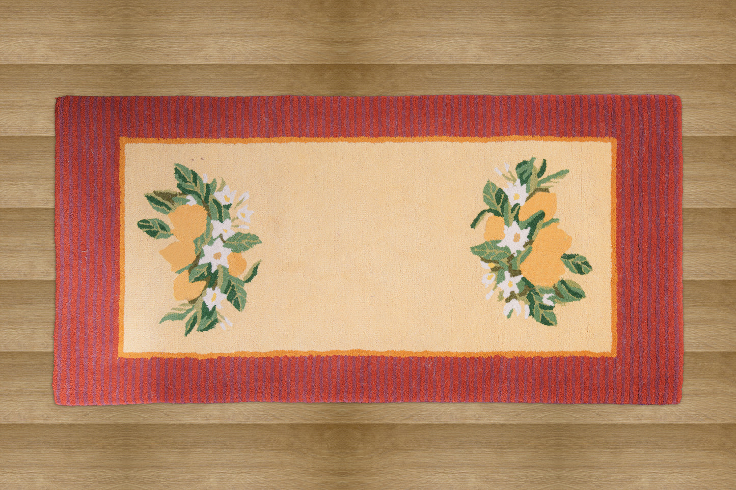 Hand Tufted Citrus Wool Rug