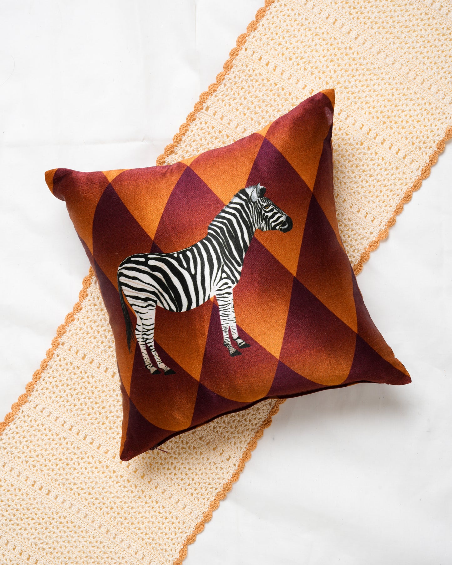 Shaded Zebra cushion cover
