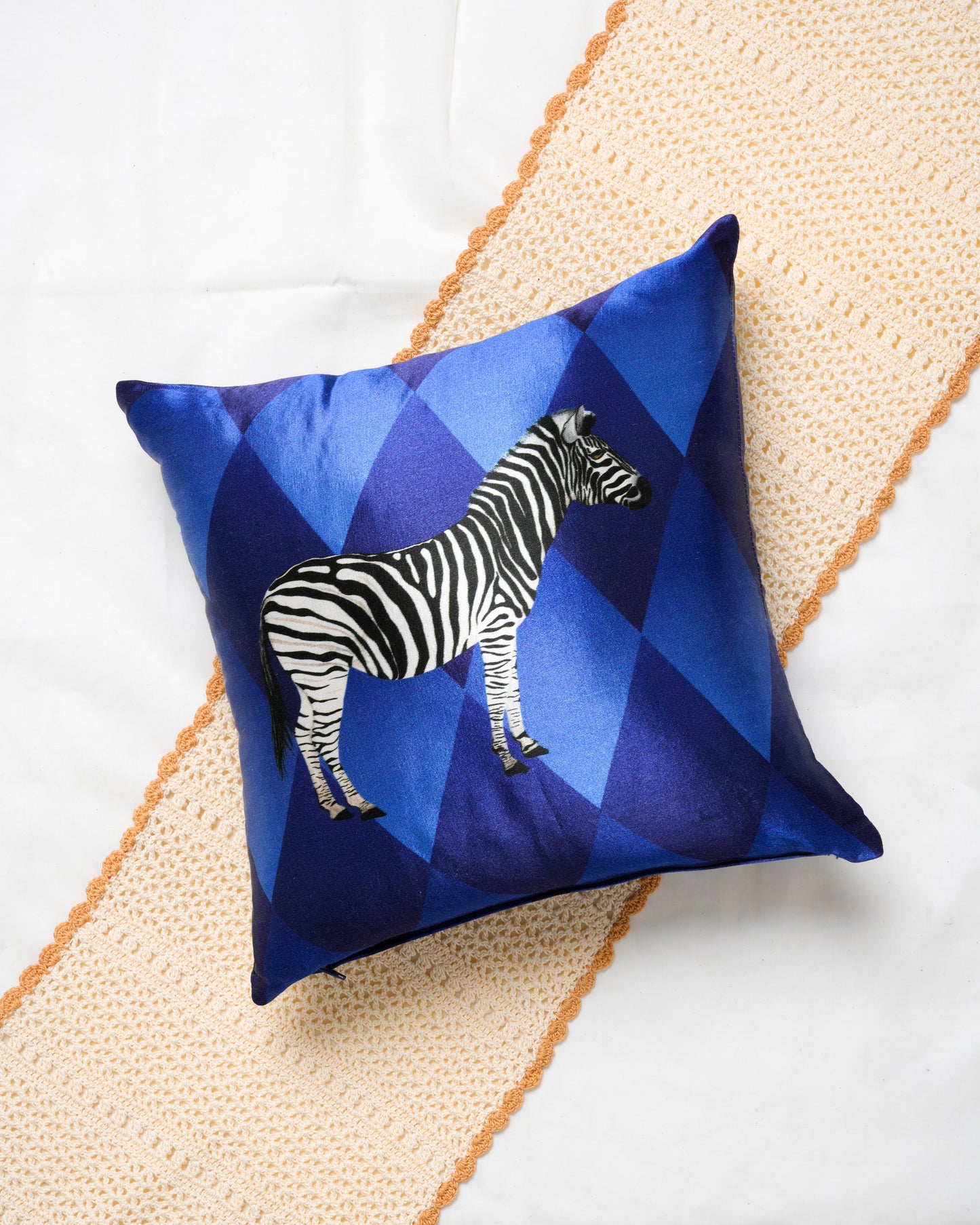 Shaded Zebra cushion cover