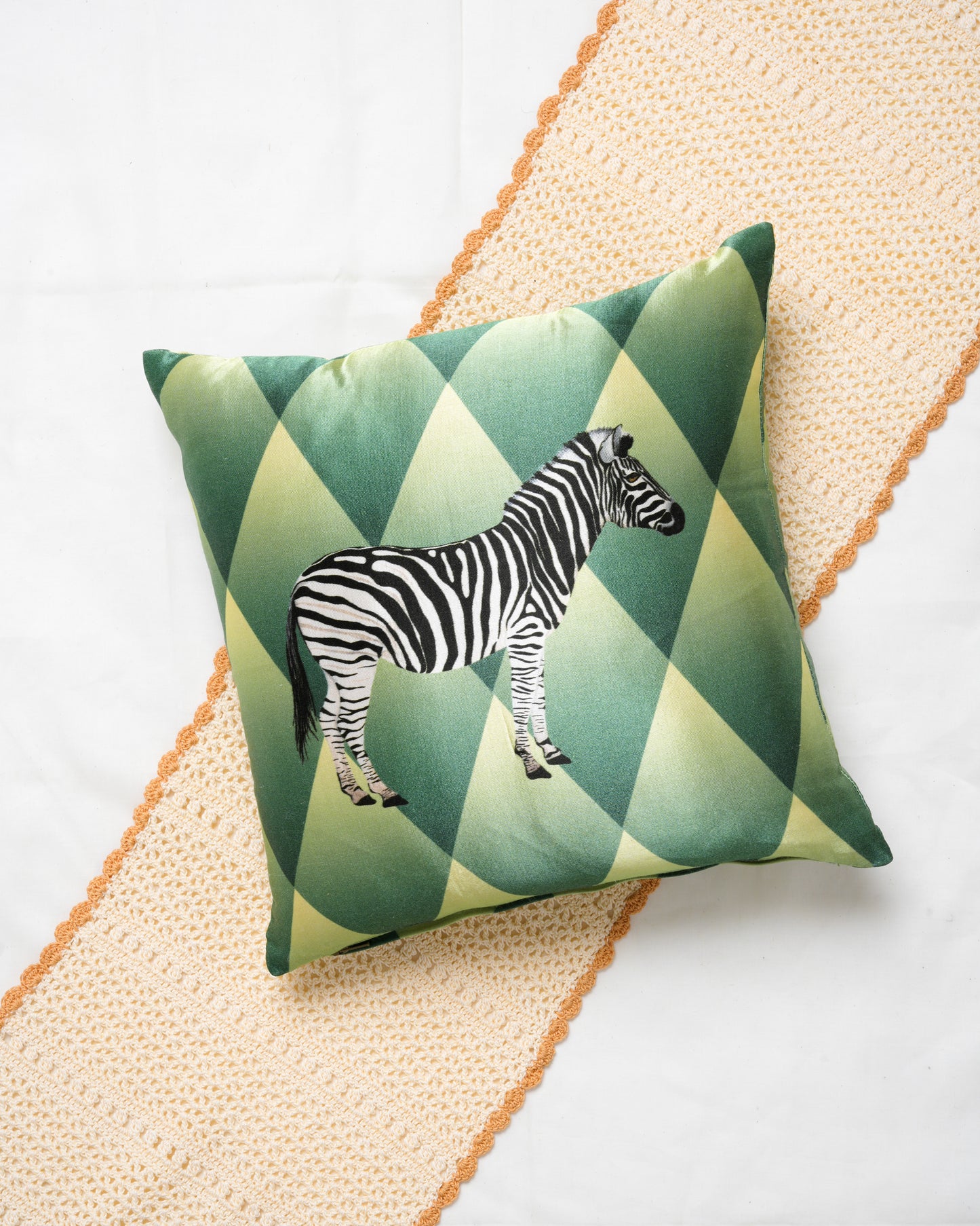 Shaded Zebra cushion cover