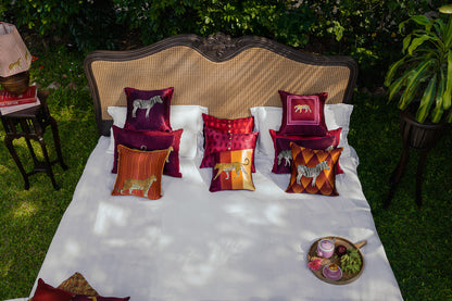 Shaded Zebra cushion cover
