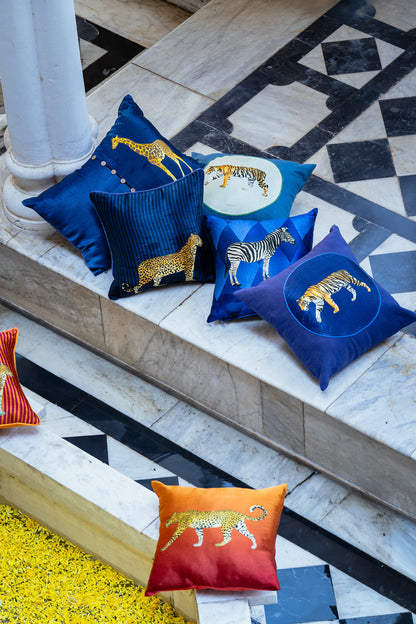 Shaded Zebra cushion cover