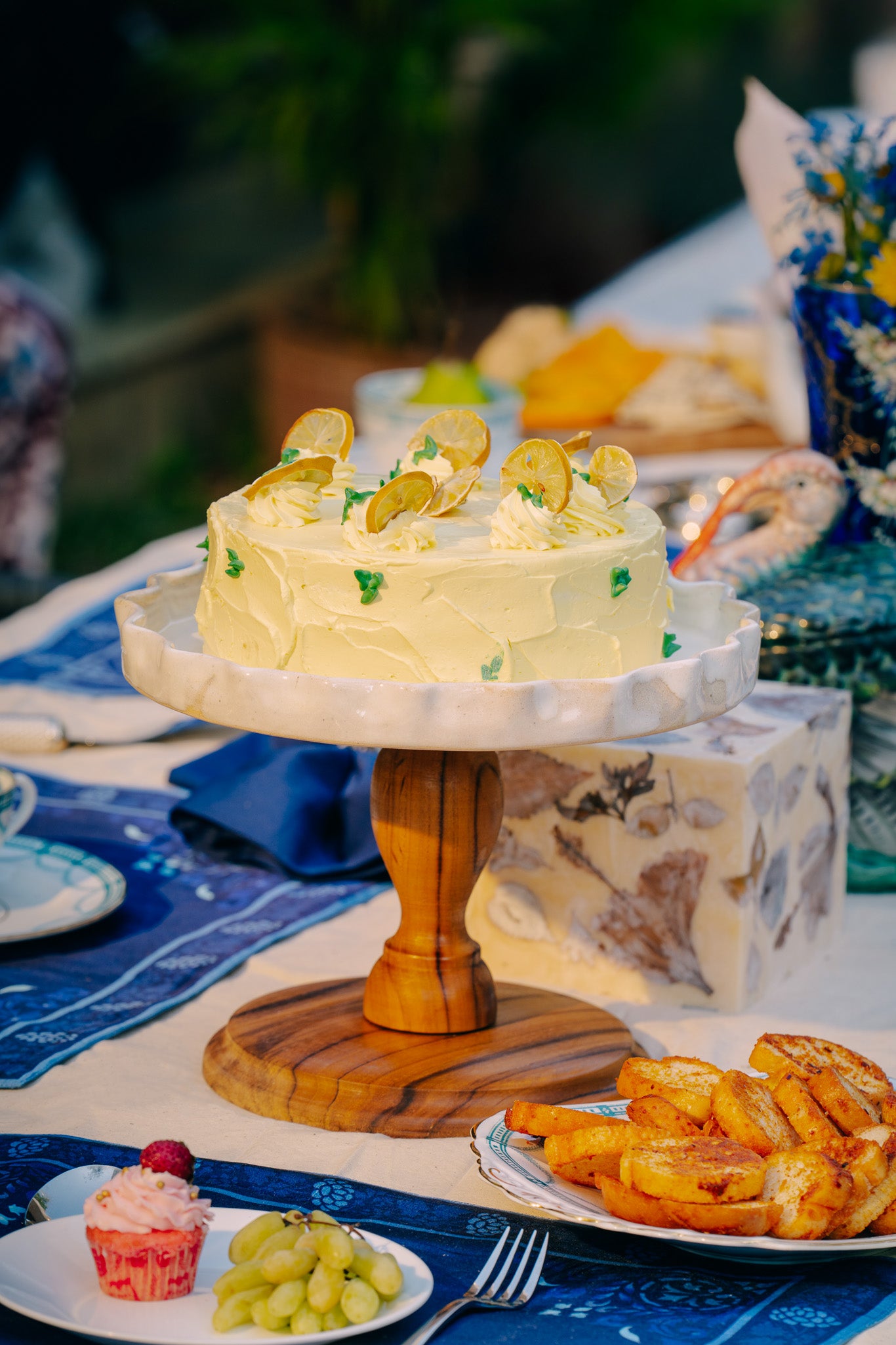 Single desert platter