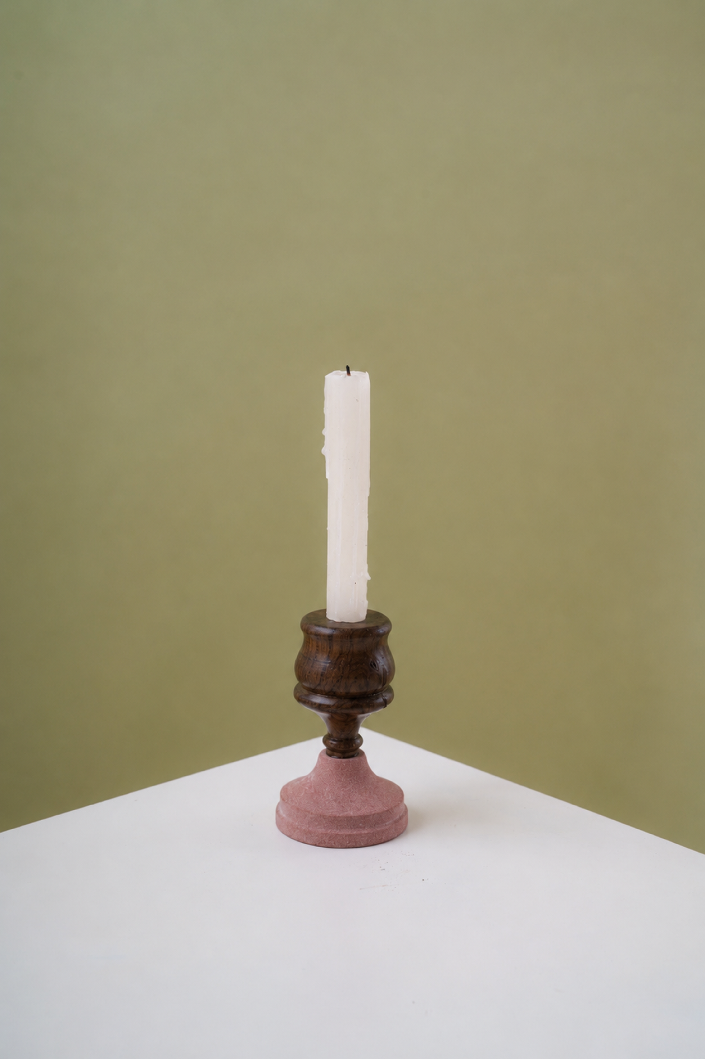 Sandstone Candle Stand Small