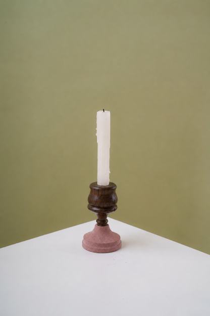 Sandstone Candle Stand Small