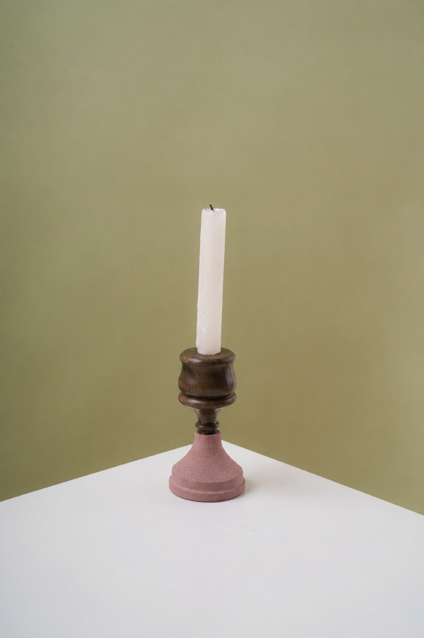 Sandstone Candle Stand Big