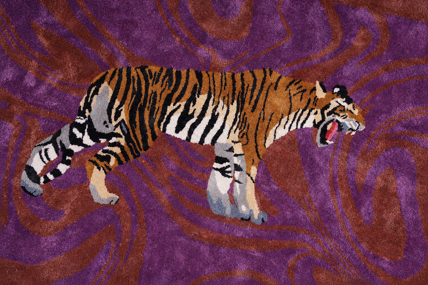 Hand Tufted Tiger Rug