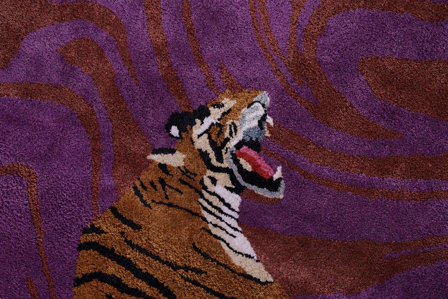 Hand Tufted Tiger Rug