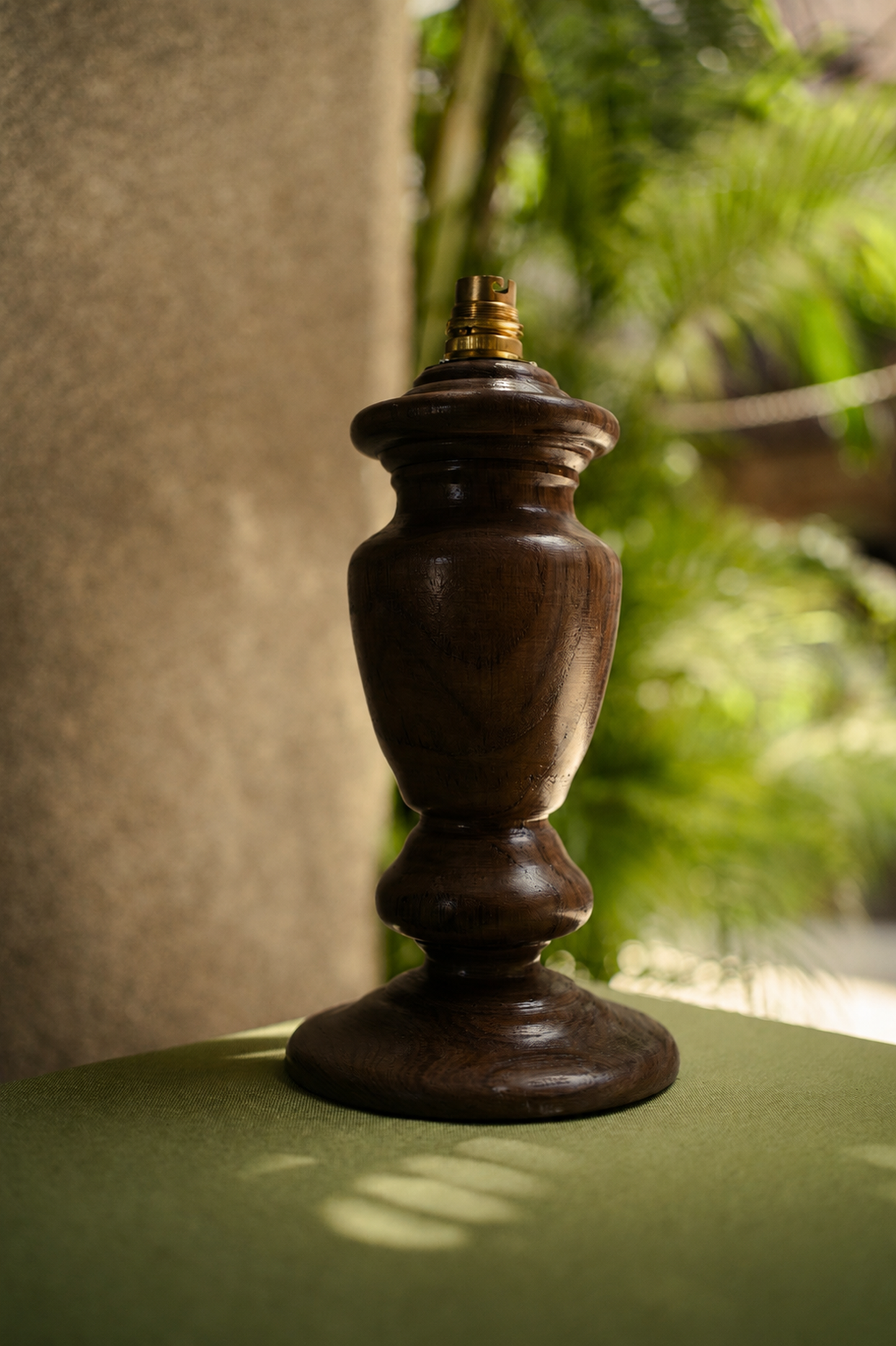 Teak Wood Table lamp