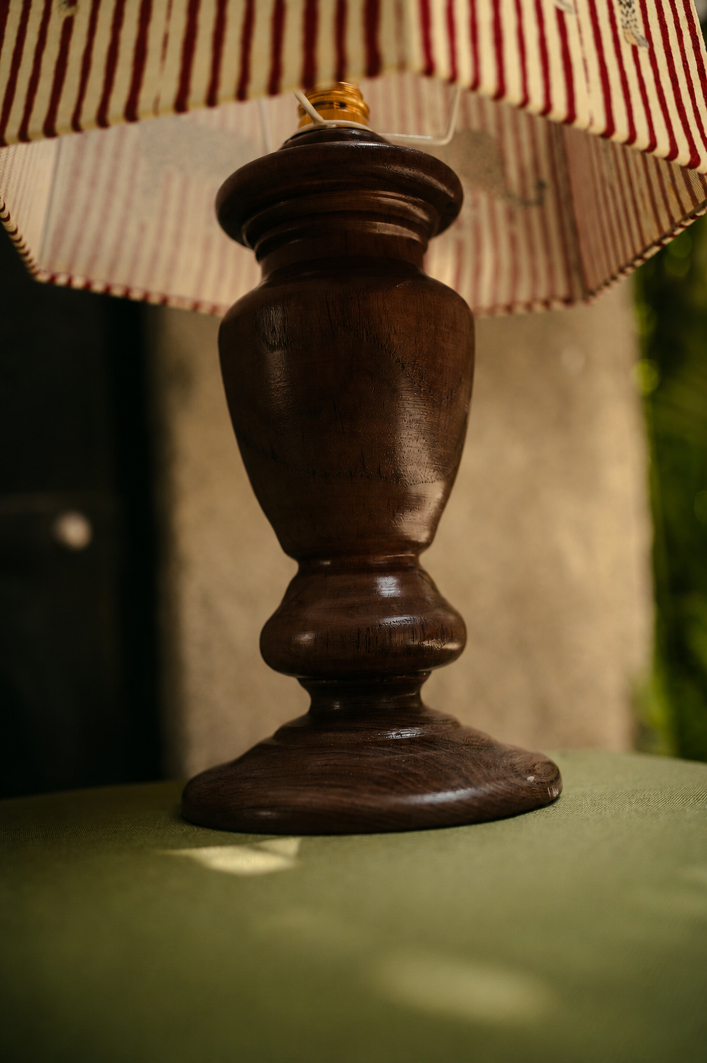 Teak Wood Table lamp